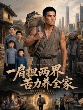 一肩担两界，苦力养全家