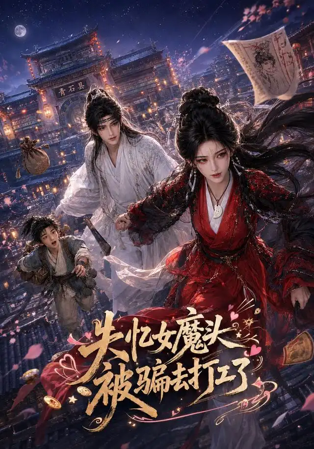 失忆女魔头被骗去打工了