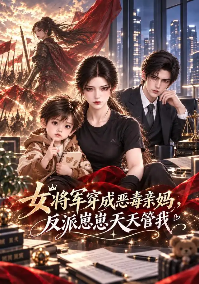 女将军穿成恶毒亲妈，反派崽崽天天管我封面图