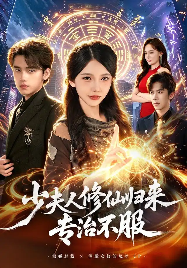 《少夫人修仙归来专治不服》封面