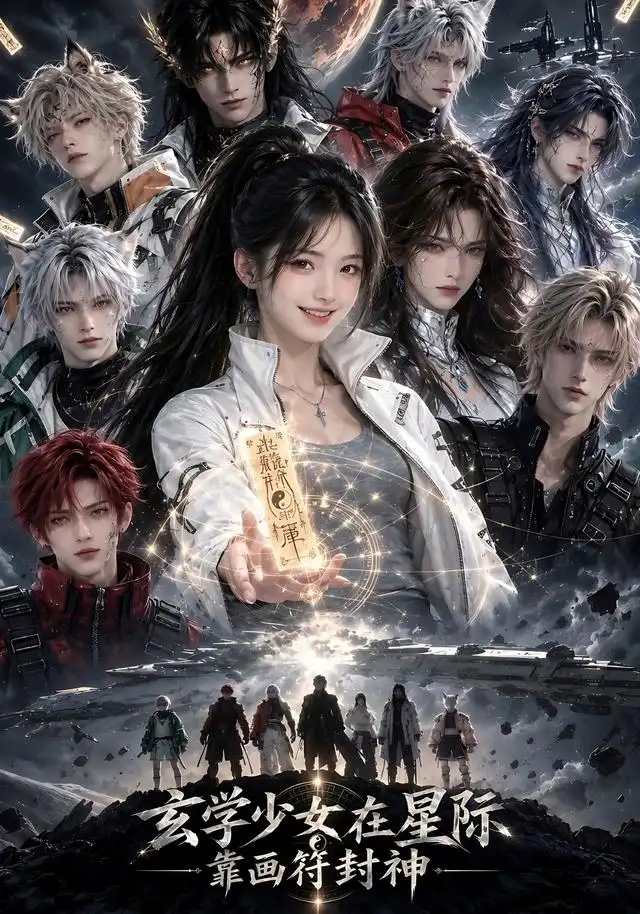 玄学少女在星际，靠画符封神