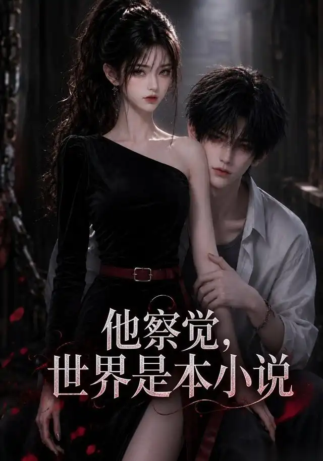 他察觉，世界是本小说