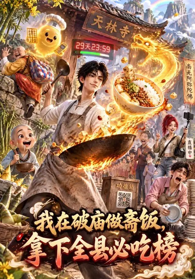 我在破庙做斋饭，拿下全县必吃榜