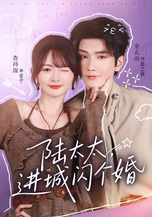 陆太太，进城闪个婚 海报