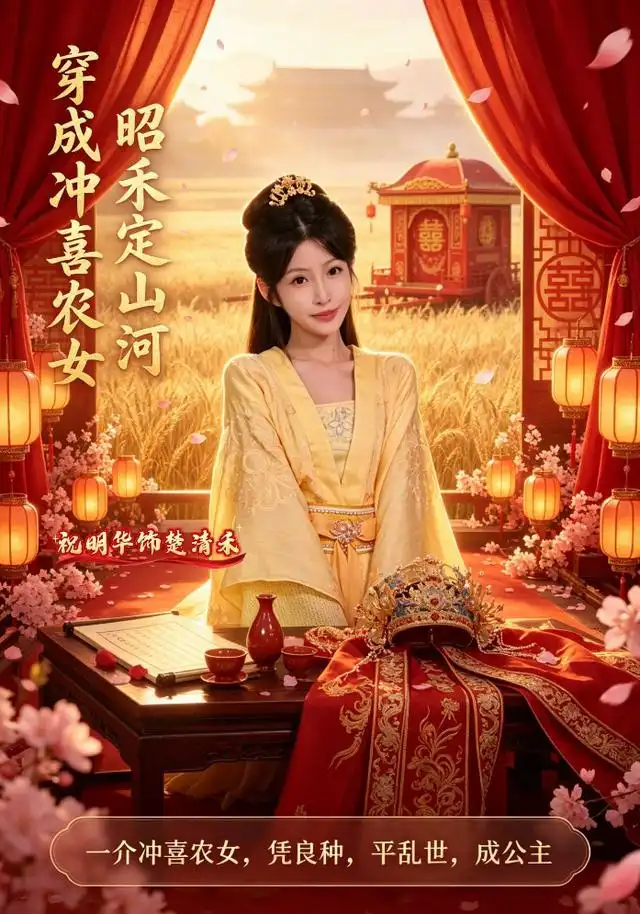 穿成冲喜农女，昭禾定山河